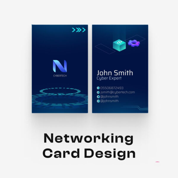 Forge Connections with Brandefy's Networking Card Design